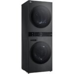 LG WashTower WT1210BBF 12/10 Kg Classe A AI DD Wi-Fi con Pompa di Calore Platinum Black - immagine 3