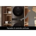 LG WashTower WT1210BBF 12/10 Kg Classe A AI DD Wi-Fi con Pompa di Calore Platinum Black - immagine 21
