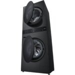 LG WashTower WT1210BBF 12/10 Kg Classe A AI DD Wi-Fi con Pompa di Calore Platinum Black - immagine 7