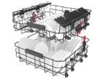 Whirlpool Lavastoviglie a Libera Installazione WFC 3C26 PF X - 60 cm, 46 dB, PowerClean, Classe E - immagine 13