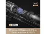 DREAME Z30 Stick Scopa Elettrica Senza Filo 855W 310AW Filtro HEPA Grigio - immagine 12