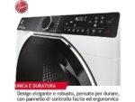 HOOVER H7W4 48MBCR6-S Lavatrice Slim 8 Kg 1400 Giri Classe A Wi-Fi Antracite - immagine 4