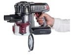 ARIETE 2724 Scopa Elettrica Senza Filo 120W Tubo Pieghevole Filtro HEPA Rosso Nero - immagine 5