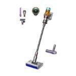 DYSON V12 Submarine Scopa Elettrica Senza Filo 140AW Schermo LCD Giallo Nichel