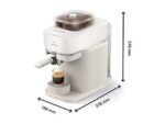 PHILIPS Baristina BAR320/00 Macchina Caffè Automatica 1.2L 1550W Compatta Bianco - immagine 6