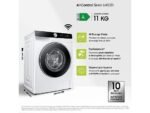 SAMSUNG WW11DG6B85LKU3 Lavatrice 11 Kg 1400 Giri Classe A AI Wash QuickDrive Wi-Fi - immagine 2