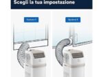 DE'LONGHI Pinguino PAC ES72 Classic Condizionatore Portatile 8300 BTU Monoblocco Classe A - immagine 5
