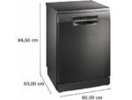 Bosch Lavastoviglie a Libera Installazione SMS4EMC06E - 60 cm, 42 dB, Cassetto Posate, Classe B - immagine 2