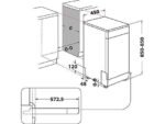 WHIRLPOOL WH4FD11CS7A0X Lavastoviglie, 45 cm, Classe D - immagine 7