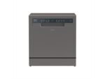 Candy Lavastoviglie Compatta Piano Tavolo CP 8F9FFA - 55 cm, Antracite, Wi-Fi, Classe F