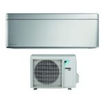 DAIKIN Stylish Silver FTXA20BS Kit Condizionatore Monosplit 7000 BTU Wi-Fi Grigio Classe A+++