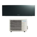 DAIKIN Emura FTXJ35AB Kit Condizionatore Monosplit 12000 BTU Nero Classe A+++